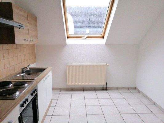 Küche mit Einbauküche