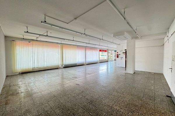 Blick auf die Verkaufsfläche