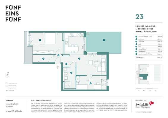 515 Grundriss Penthouse WHG 23