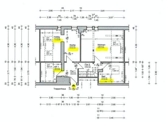 Grundriss Dachgeschoss