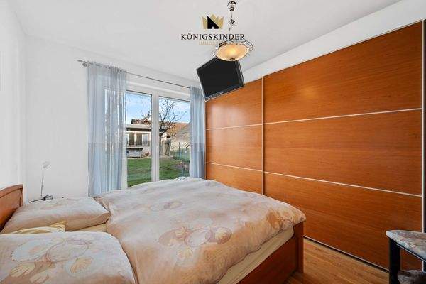 ...im Anschluss das Schlafzimmer...