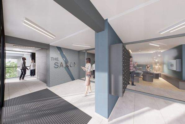 The Saxxon Eingang /Entrance