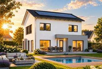 Modernes Wohnglück mit Pool