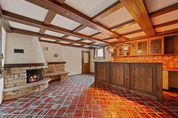 im Gartengeschoss...