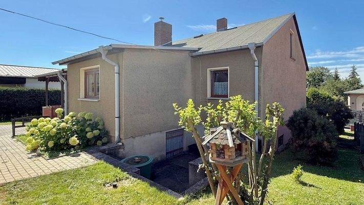 Rückansicht des Hauses