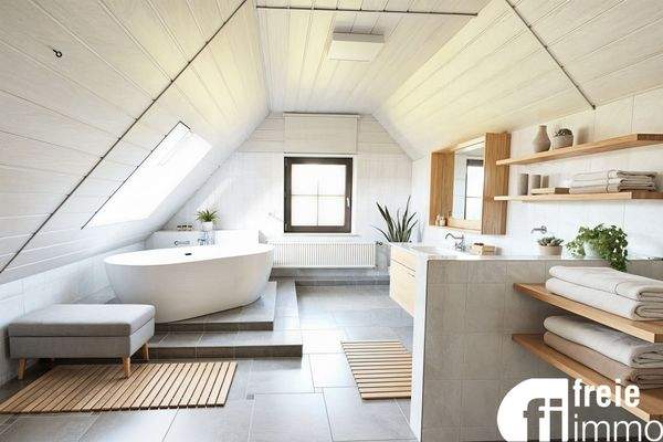 Bad umgestaltet - (KI generiert)