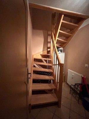 Treppenaufgang vom Souterrain