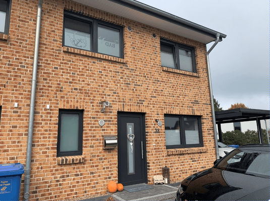 Reihenendhaus Außenansicht