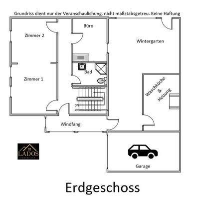 Grundriss Erdgeschoss