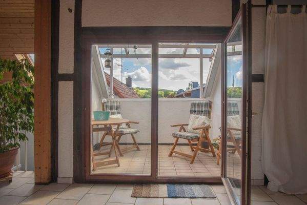 Ausgang Dachterrasse