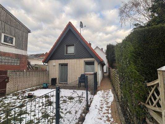 vermietetes Haus Rückansicht