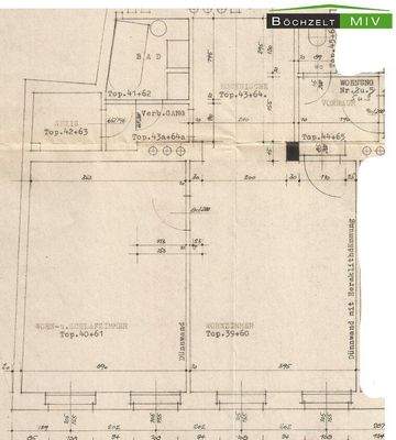 Grundriss Wohnung 4 und Wohnung 7