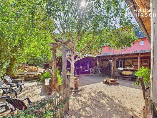 Außenbereich Terrasse Hotel