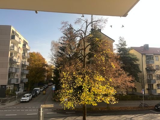 Ausblick Balkon