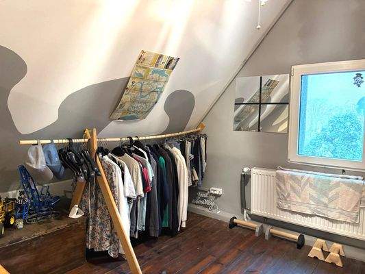 Jugendzimmer im Spitzboden