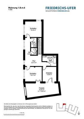 Grundriss Maisonette 0.B.m.6-2