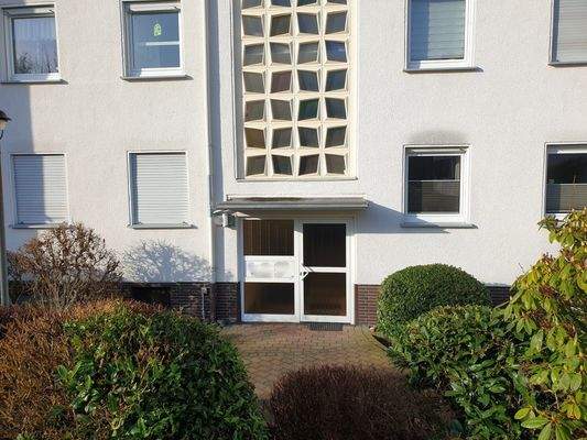 Nord-Ostfassade Hauseingang