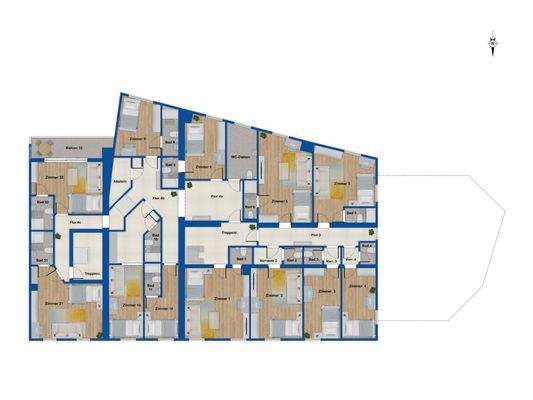 Grundriss Obergeschoss