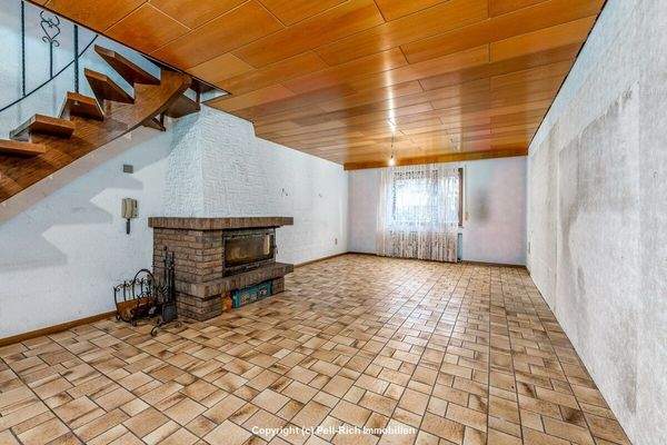 Wohnzimmer Hauptwohnung EG