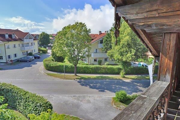 Ausblick vom Balkon 