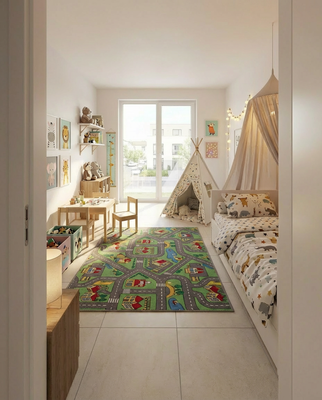 Kinderzimmer Einrichtungsbeispiel