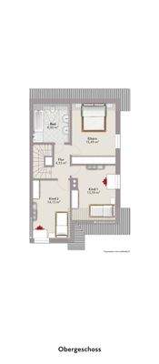 Grundriss Obergeschoss