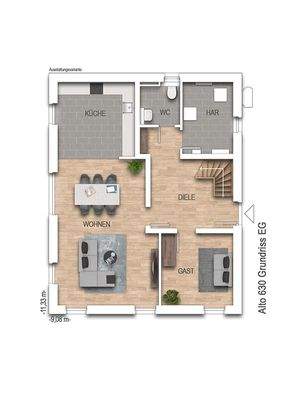 Grundriss Erdgeschoss