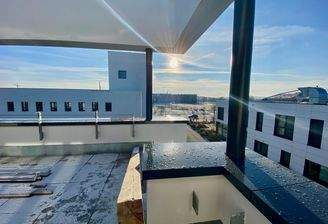 Blick von der Dachterrasse