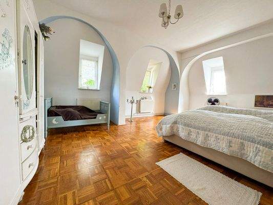 Schlafzimmer im Dachgeschoss