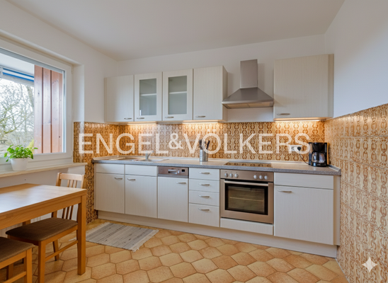 Küche - Wo der Tag seinen Anfang sucht (KI-Generiert)