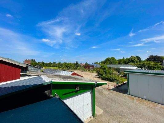 Ausblick auf den Hof