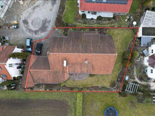 Flurstück Luftaufnahme