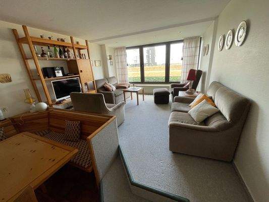 Blick auf den Wohnbereich