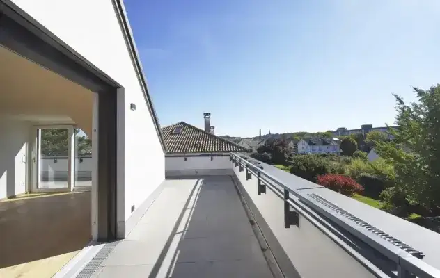 Dachterrasse mit Aussicht