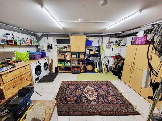 Wasch- und Werkraum Keller