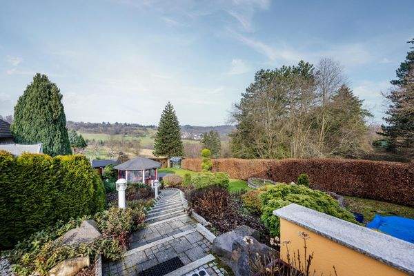 Blick von der Terrasse