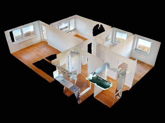 3D-Ansicht Grundriss