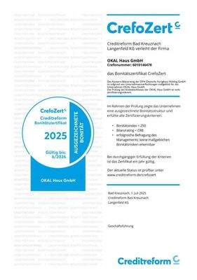 W Crefozertifikat ()