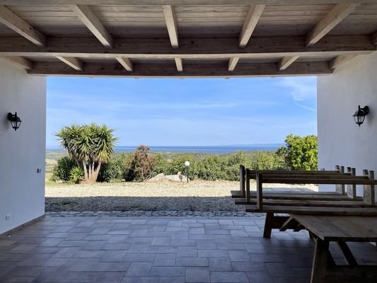 Terrasse mit Meerblick