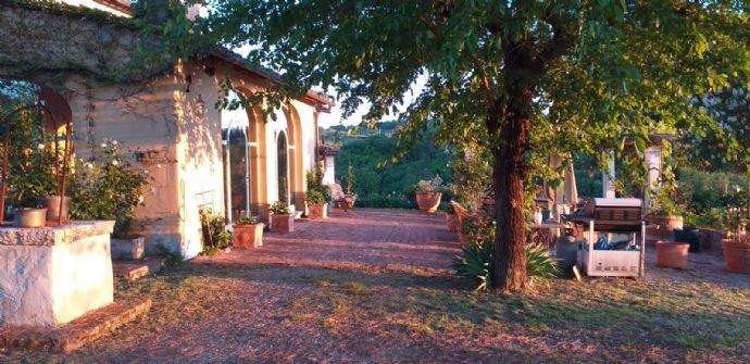 Abendstimmung in der Toscana