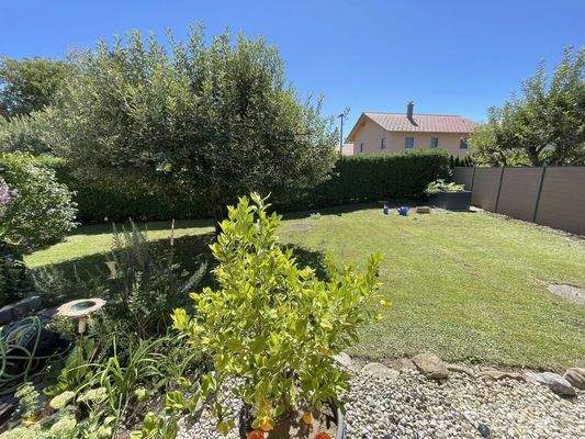 Sicht vom Wintergarten