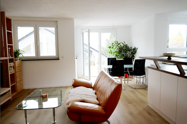 Wohnzimmer Zugang Balkon