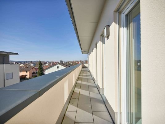 Dachterrasse Schlafräume