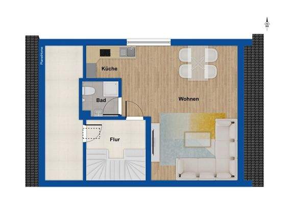 Grundriss Dachgeschoss