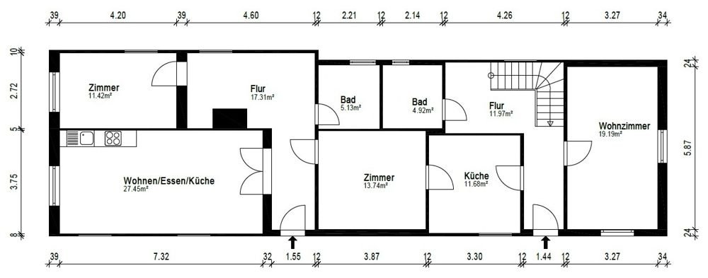 Grundriss EG