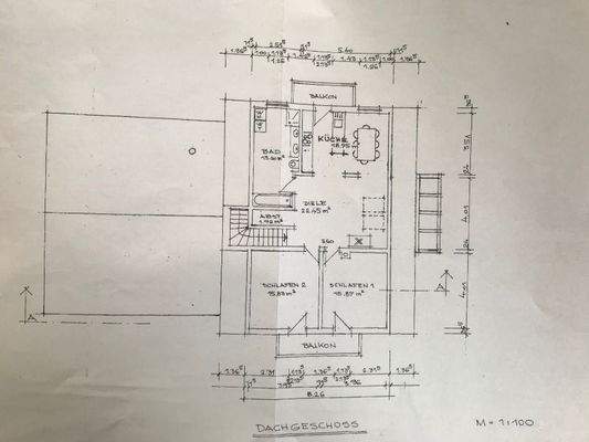 Grundriss Dachgeschoss