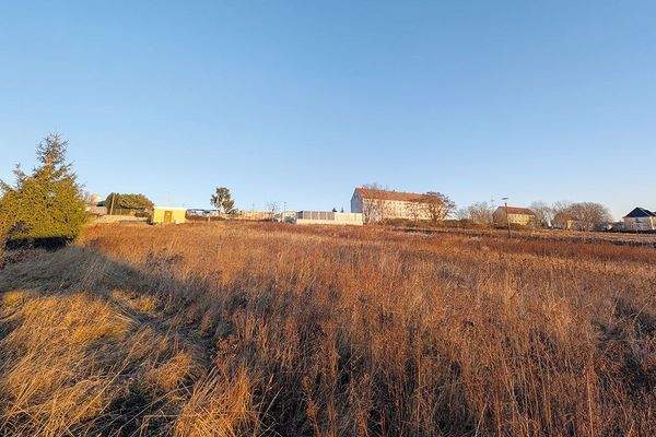 Blick aufs Grundstück