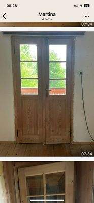 Original - Holztür 