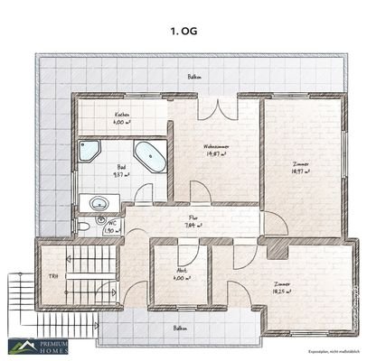 Kramsach - Badl 97, 1. OG Eigentumswohnung mit Carport und Gartenanteil