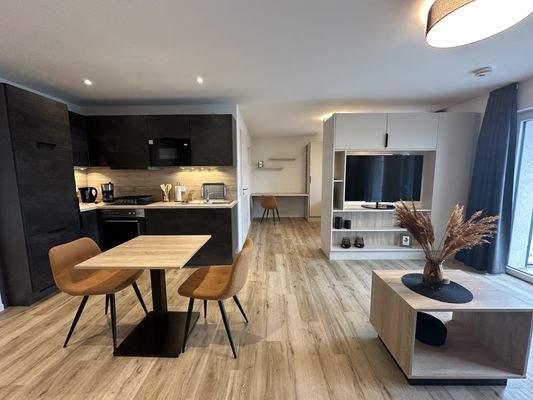 Wohnbereich mit Küche